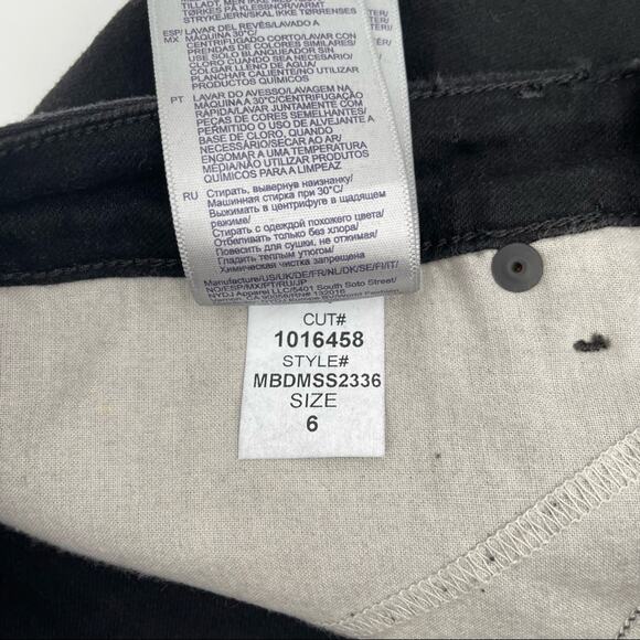 NYDJ Not Your Daughters Jeans Denim Sheri Slim Lift & Tuck Black NWT Size 6 - Picture 12 of 14